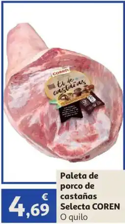 Alcampo COREN Paleta de porco de castañas Selecta oferta