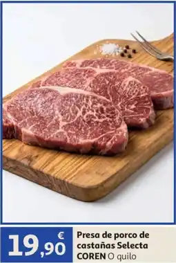 Alcampo COREN Presa de porco de castañas Selecta oferta