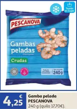Alcampo PESCANOVA Gambas peladas oferta