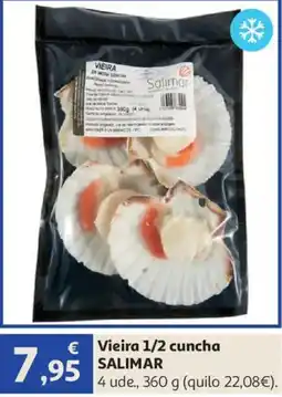 Alcampo SALIMAR Vieira 1/2 cuncha oferta