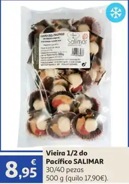 Alcampo SALIMAR Vieira 1/2 do Pacífico oferta