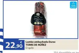 Alcampo TORRE DE NÚÑEZ Lombo embuchado Duroc oferta