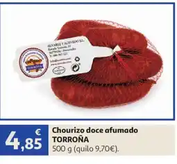 Alcampo TORROSA Chourizo doce afumado oferta