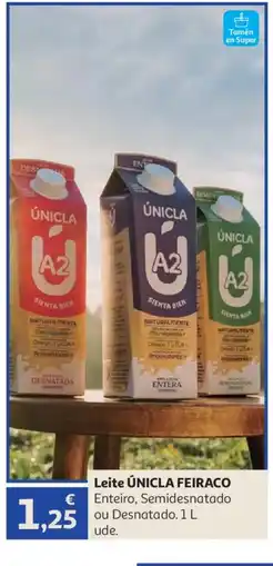 Alcampo ÚNICLA FEIRACO Leite oferta