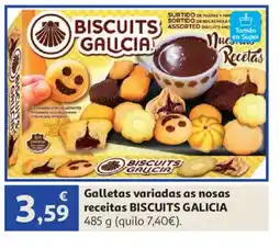 Alcampo BISCUITS GALICIA Galletas variadas as nosas receitas oferta