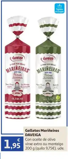 Alcampo DAVEIGA Galletas Mariñeiras oferta