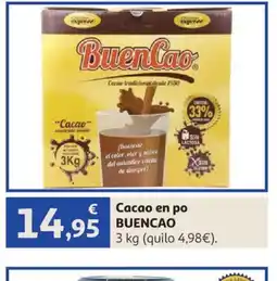 Alcampo BUENCAO Cacao en po oferta