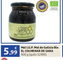 Alcampo EL COLMENAR DE SARA Mel I.G.P. Mel de Galicia Bio oferta