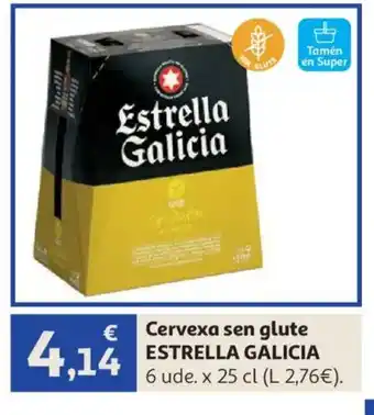 ESTRELLA GALICIA Cervexa sen glute
