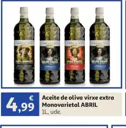 Alcampo ABRIL Aceite de oliva virxe extra Monovarietal oferta
