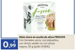 Alcampo FRISCOS Atún claro en aceite de oliva oferta