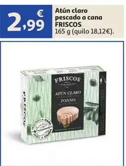 Alcampo FRISCOS Atún claro pescado a cana oferta