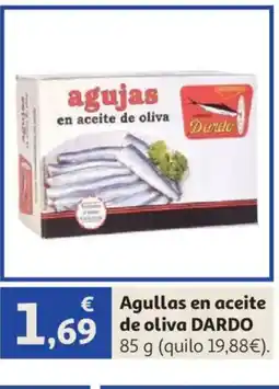 Alcampo DARDO Agullas en aceite de oliva oferta