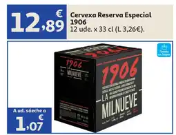 Alcampo 1906 Cervexa Reserva Especial oferta