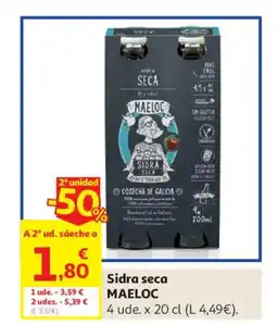 Alcampo MAELOC Sidra seca oferta
