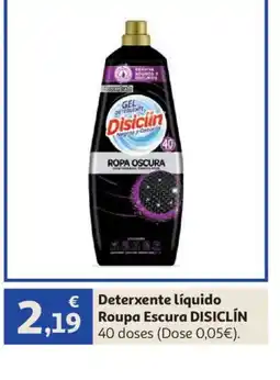 Alcampo DISICLÍN Deterxente líquido Roupa Escura oferta