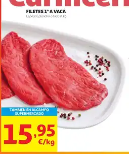 Alcampo Filetes 1ª a vaca oferta