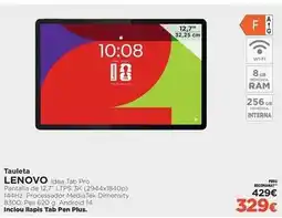 El Corte Inglés Lenovo - tauleta oferta