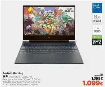 Hp - portátil gaming