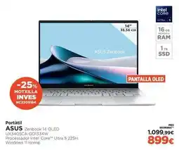 El Corte Inglés Asus - portatil zenbook 14 oled oferta