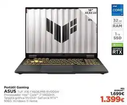 El Corte Inglés Asus - portátil gaming oferta