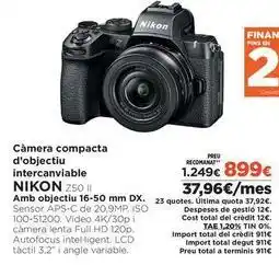El Corte Inglés Nikon - câmera compacta d'objectiu intercanviable oferta