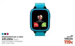 El Corte Inglés Smartwatch per a nens xplora oferta