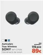 El Corte Inglés Sony - auriculars true wireless oferta