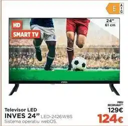 El Corte Inglés Inves - televisor led 24 led-2426wbs oferta
