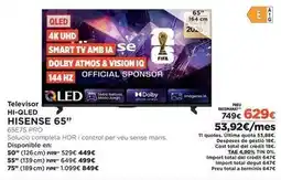 El Corte Inglés Hisense - televisor 65 oferta