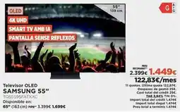 El Corte Inglés Samsung - televisor oled oferta