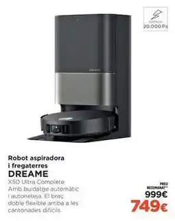 El Corte Inglés Dreame - robot aspiradora i fregaterres oferta