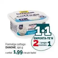 Condis Danone - formatge cottage oferta
