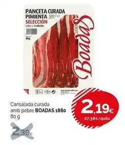 Condis Seleccion - panceta curada pimienta oferta