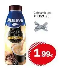 Condis Puleva - cafe amb llet oferta