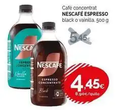 Condis Nescafé - café concentrat black o vainilla oferta