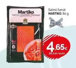 Condis Martiko - salmó fumat oferta