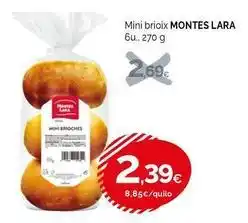 Condis Montes lara - mini brioix oferta