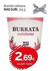 Condis Mas - burrata catalana oferta