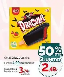 Condis Drácula - gelat oferta