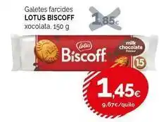 Condis Lotus - galetes farcides oferta