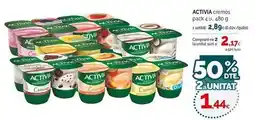 Condis Activia - cremos oferta