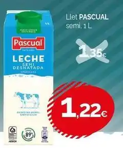 Condis Pascual - llet semi oferta