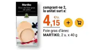 Martiko - foie gras d'anec