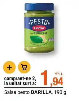BonpreuEsclat Barilla - salsa pesto oferta