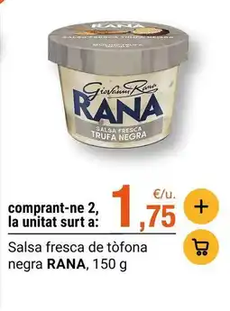 BonpreuEsclat Rana - salsa fresca de tofona negra oferta