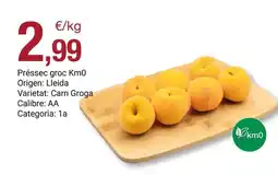 BonpreuEsclat Origen - préssec groc oferta