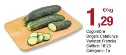 BonpreuEsclat Origen - cogonbre oferta