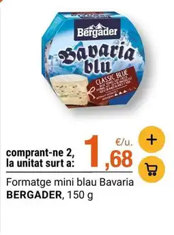 BonpreuEsclat Bergader - formatge mini blau bavaria oferta