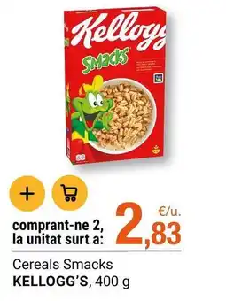 BonpreuEsclat Kellogg's - cereals smacks oferta